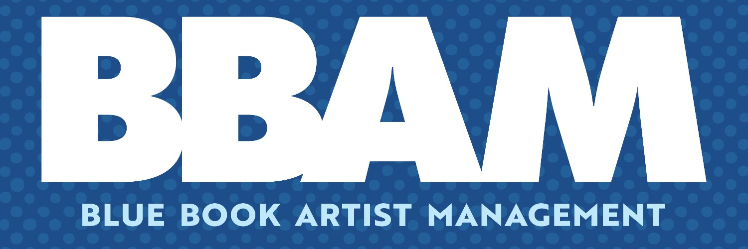 Blue Book Artist Management banner