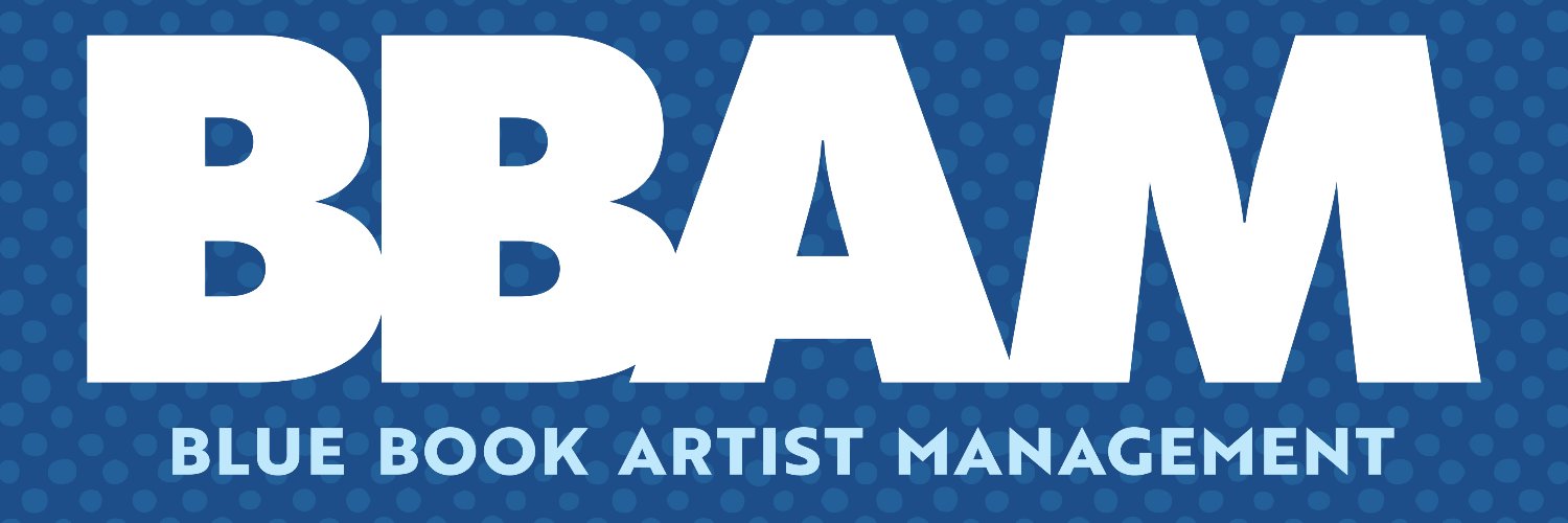 Blue Book Artist Management Profile Banner