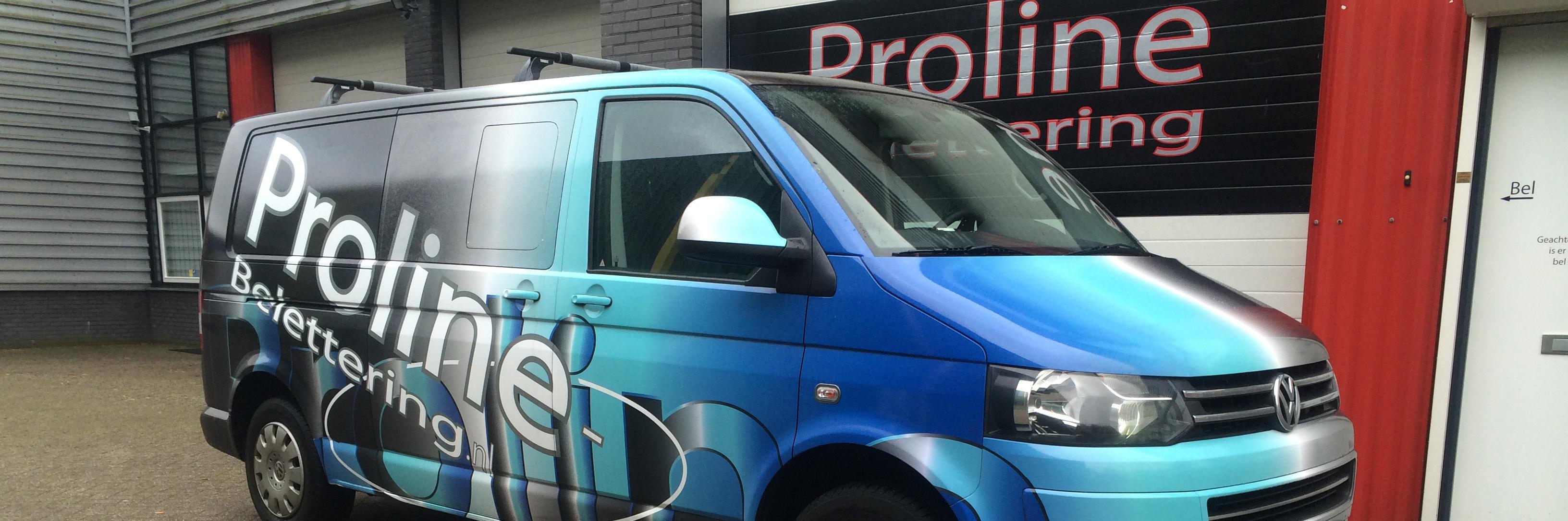 Proline Belettering banner