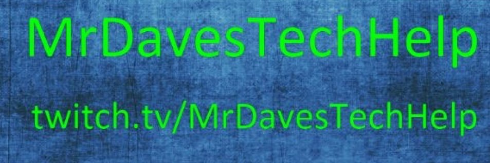 MrDavesTechHelp's profile banner image