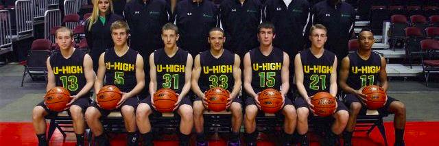 U-High Boys B-Ball banner