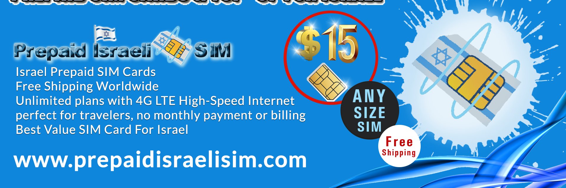 Prepaid Israel SIM Cards - Free Shipping (@Israeli_Simcard) / Posts / X