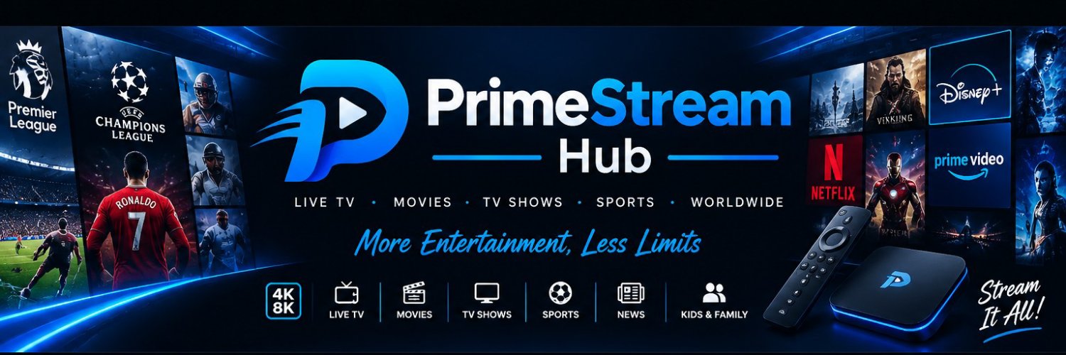 primestreamhub's profile banner image