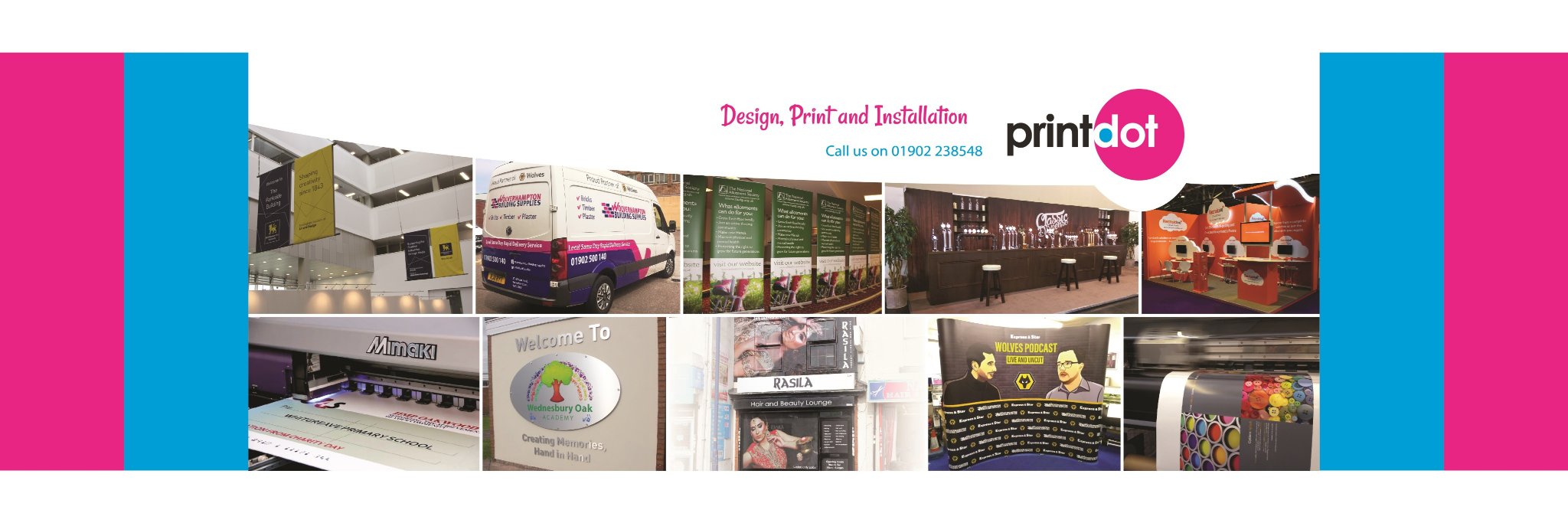 Printdot's profile banner image