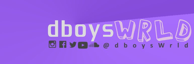 dboysWrld's profile banner image