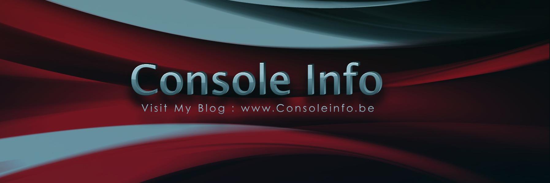 Consoleinfo.be banner