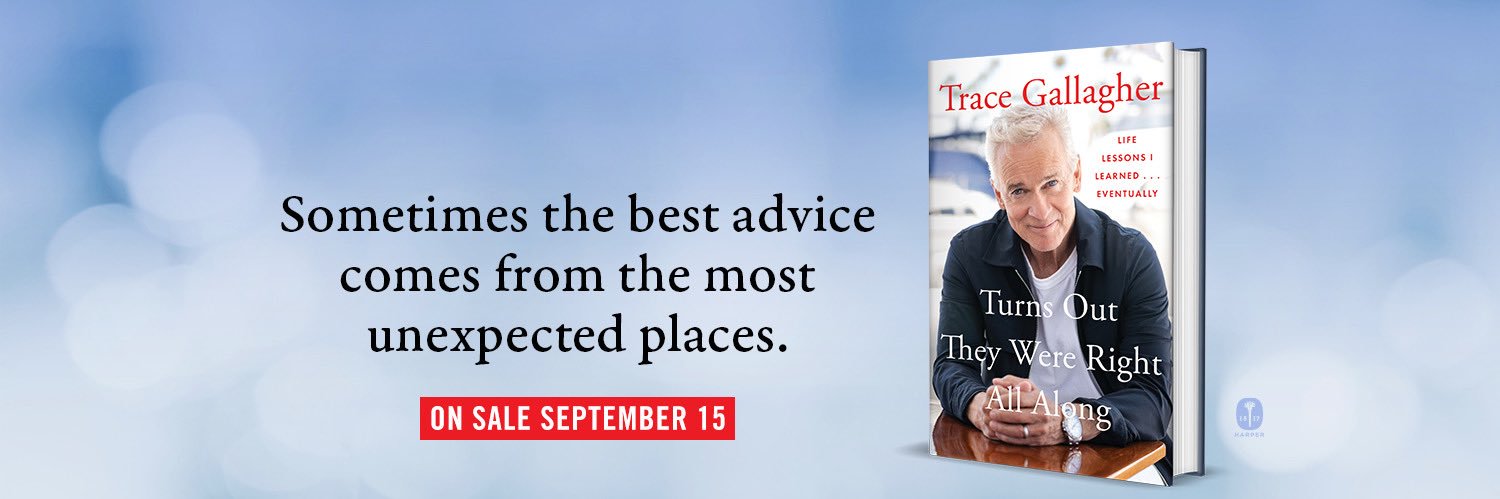 Trace Gallagher banner