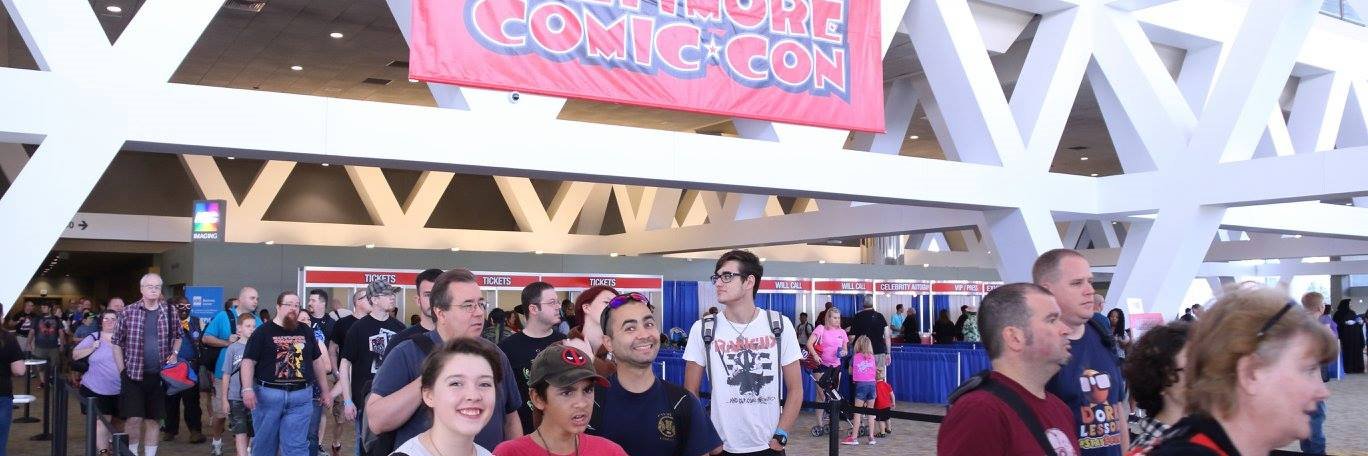 Baltimore Comic-Con banner