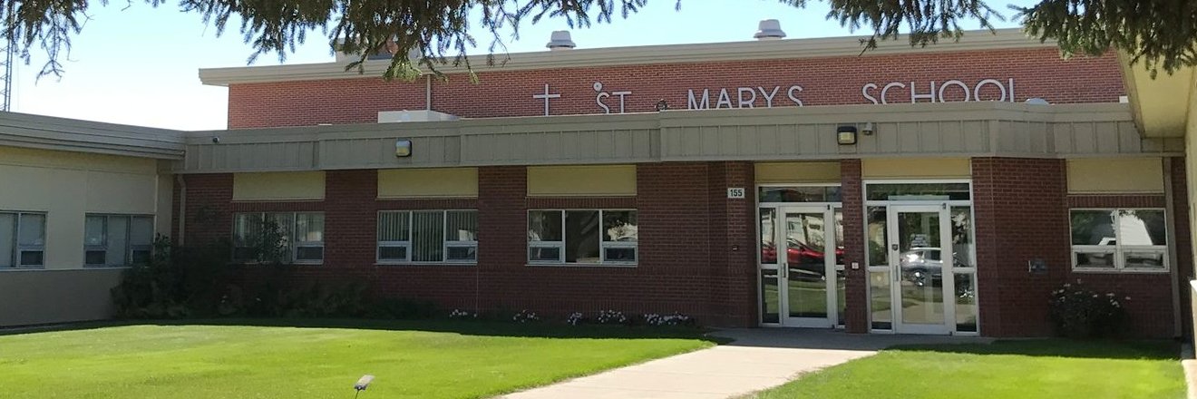 St. Mary's School banner