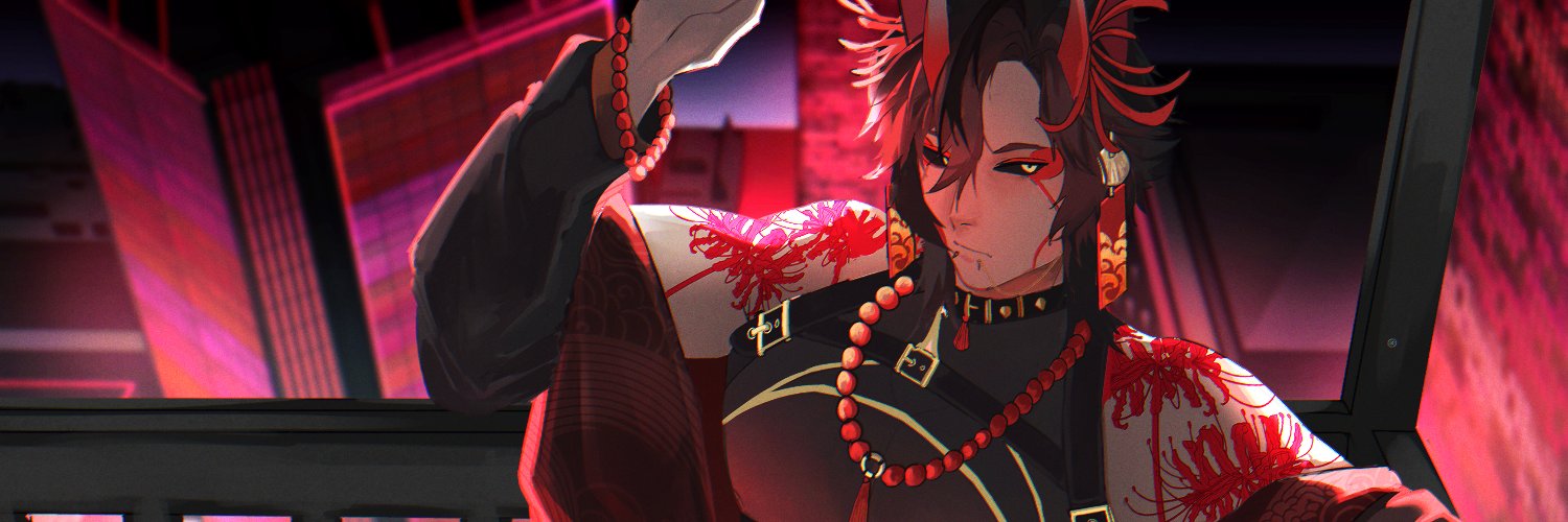 ✘OrionVT - VtuberFR Oni 👹⛩️ banner