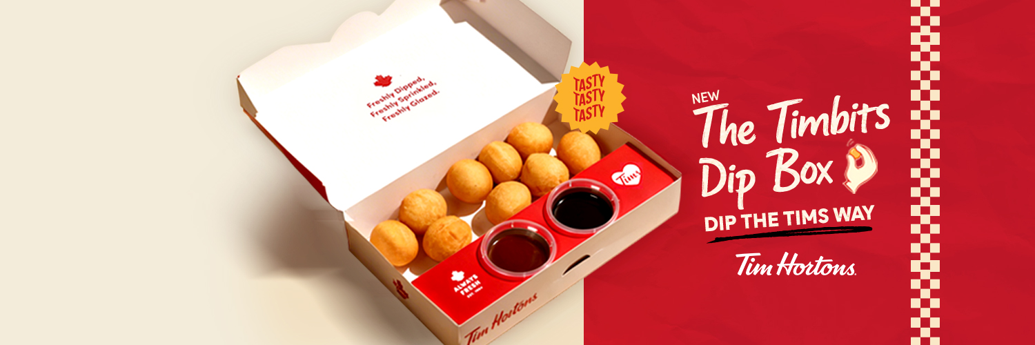 Tim Hortons Middle East banner