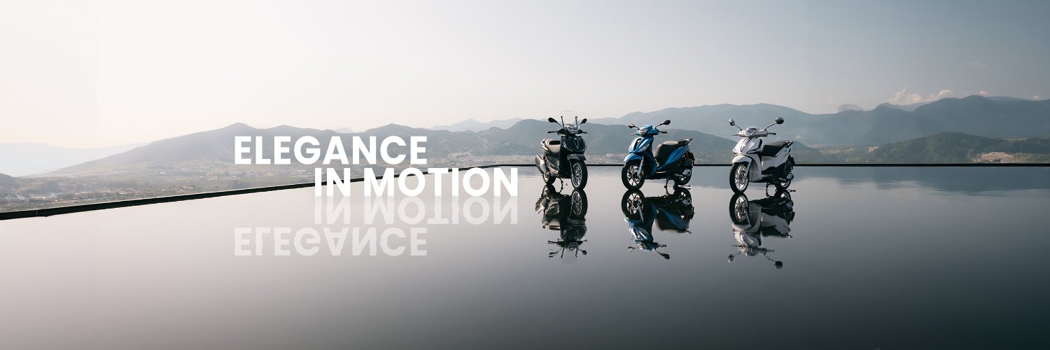 Piaggio Official banner