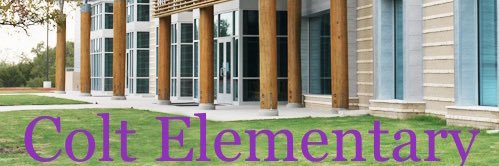 Colt Elementary banner