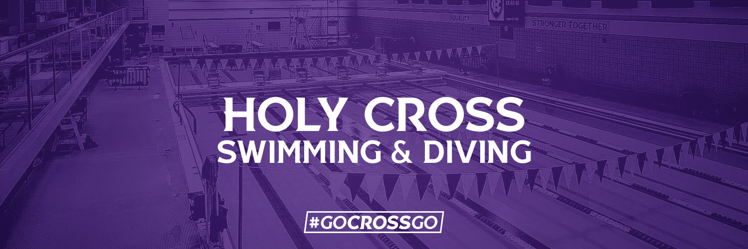 Holy Cross Swim&Dive banner