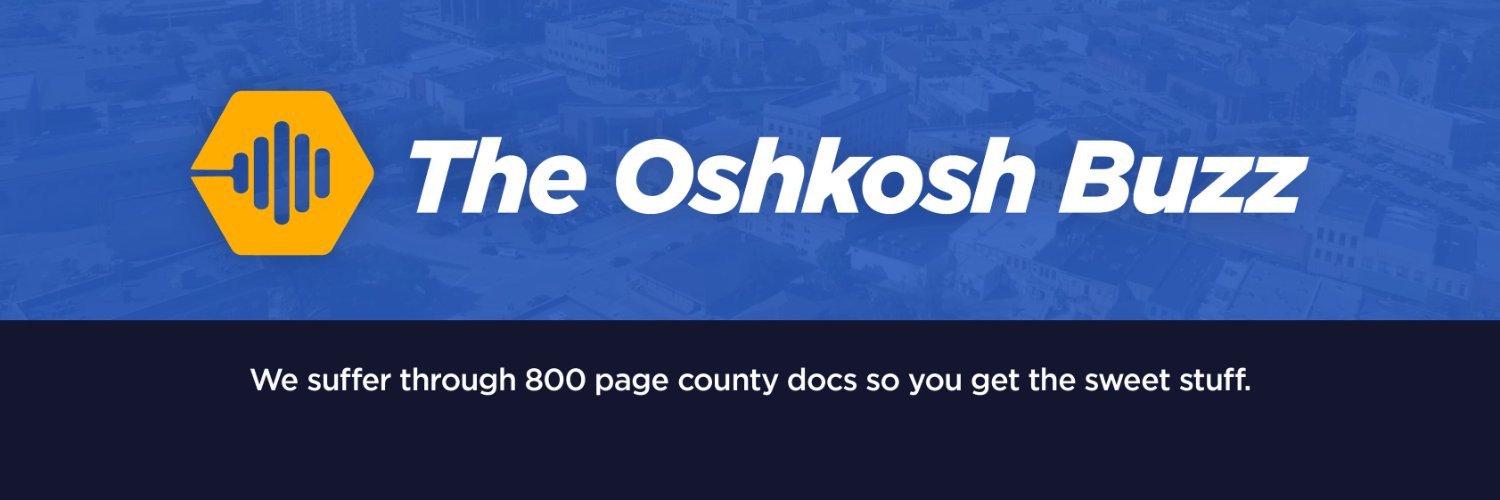 The Oshkosh Buzz banner