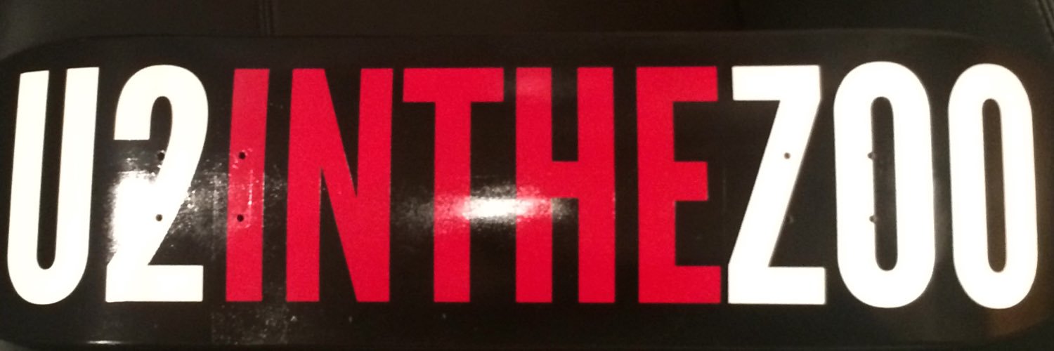 U2 in the zoo banner