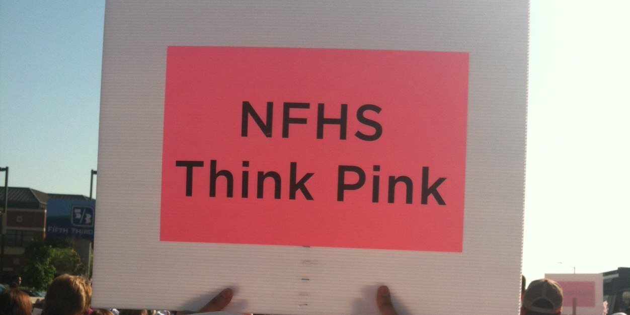 NFHSThinkPink's profile banner image