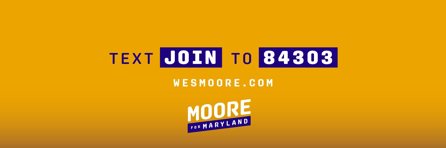 Wes Moore banner
