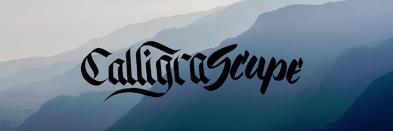 calligrascape's profile banner image