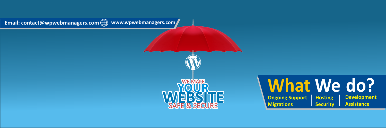wpwebmanagers's profile banner image
