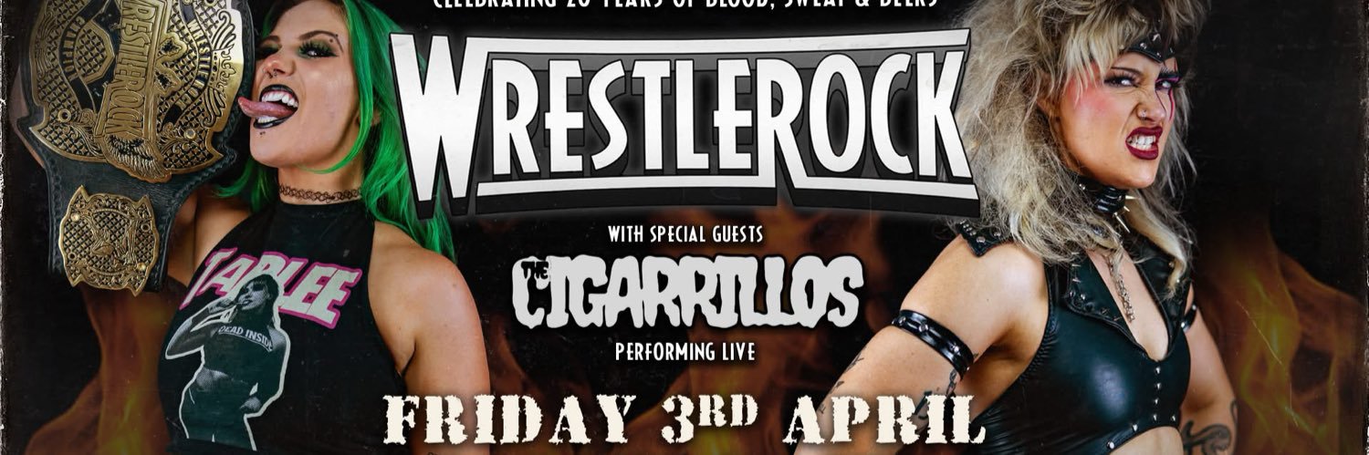 WRESTLEROCK banner