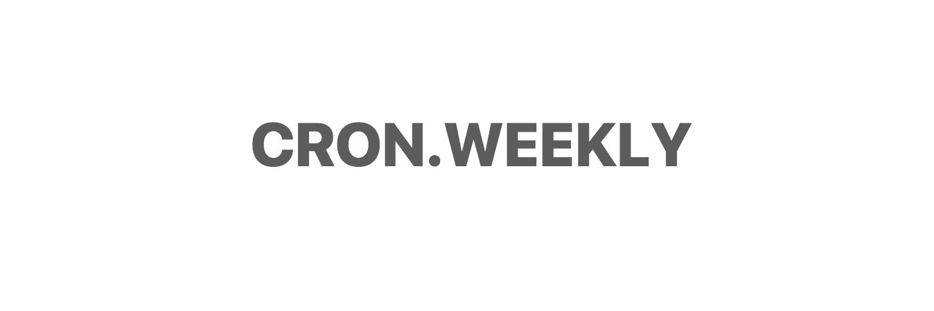 /etc/cron.weekly banner