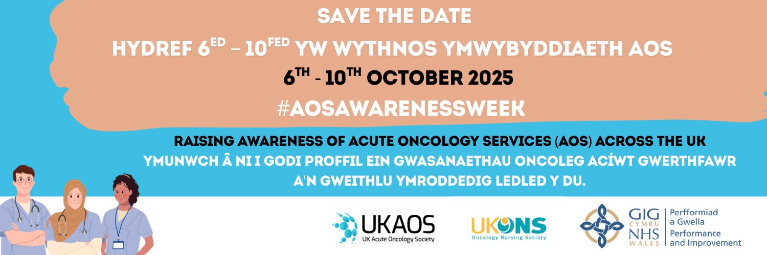 Tîm Cenedlaethol Canser | National Cancer Team banner