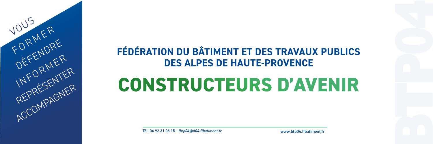 Fédération du BTP 04 banner