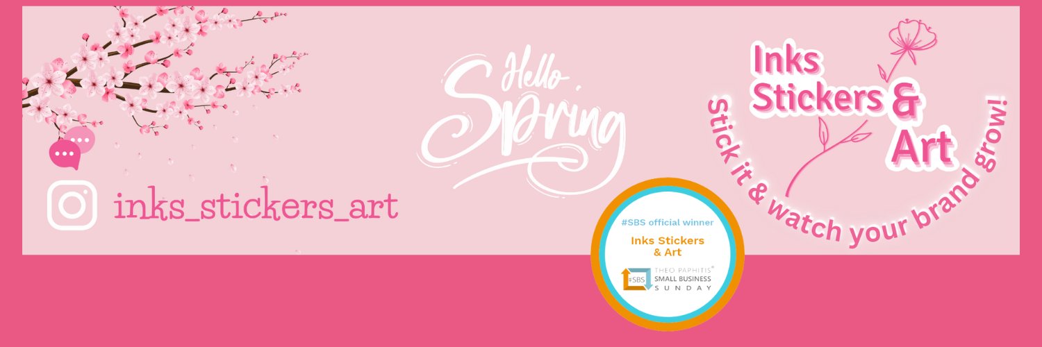 Inks Stickers & Art banner