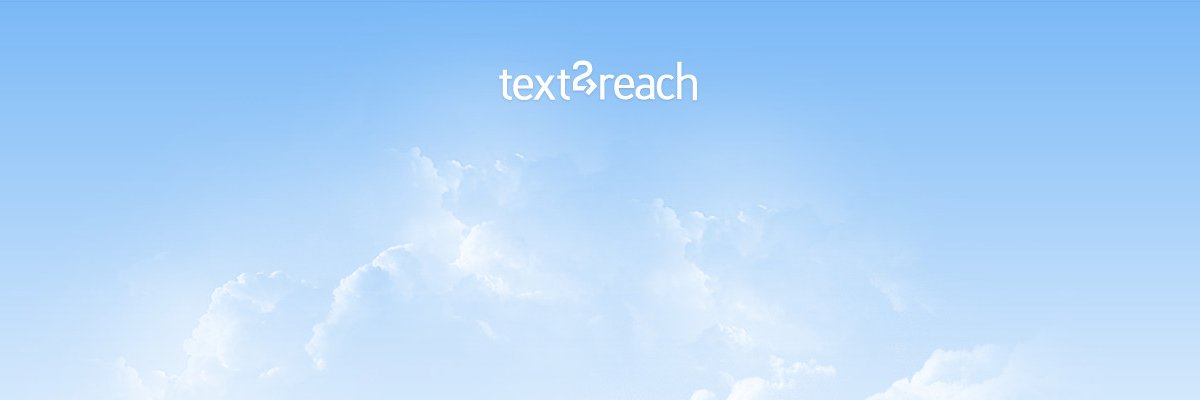 text2reach's profile banner image