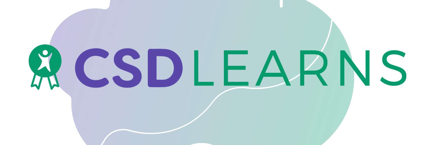 CSD Learns banner