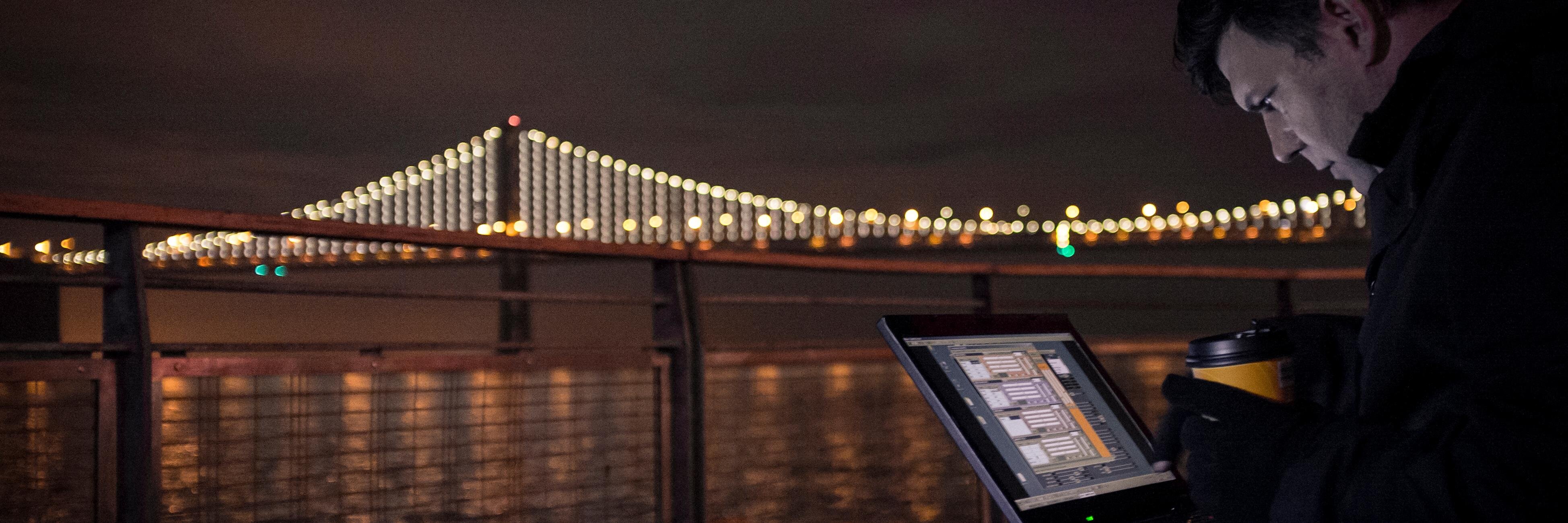 The Bay Lights banner