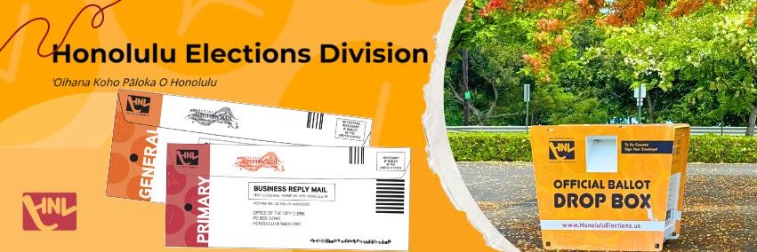 Honolulu Elections Division banner
