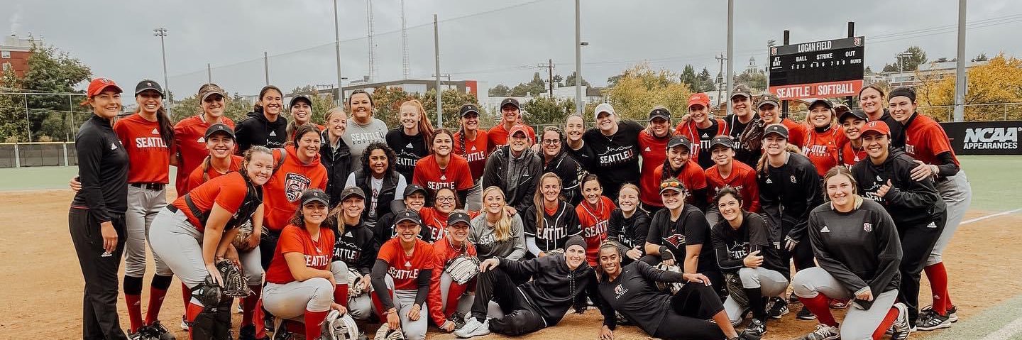 Seattle U Softball 🥎 banner