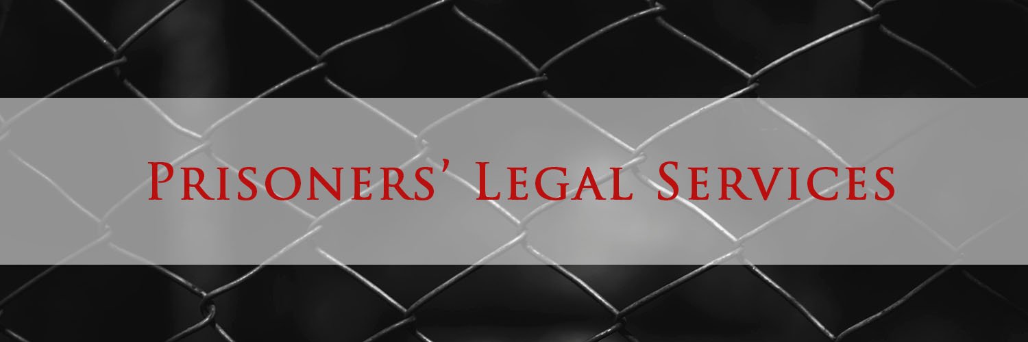 Prisoners' Legal Services of Massachusetts banner