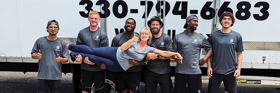 TWO MEN AND A TRUCK® banner