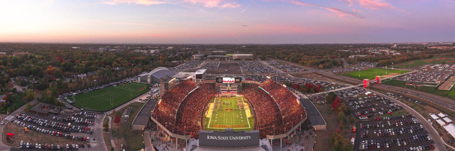 Iowa State Football's banner