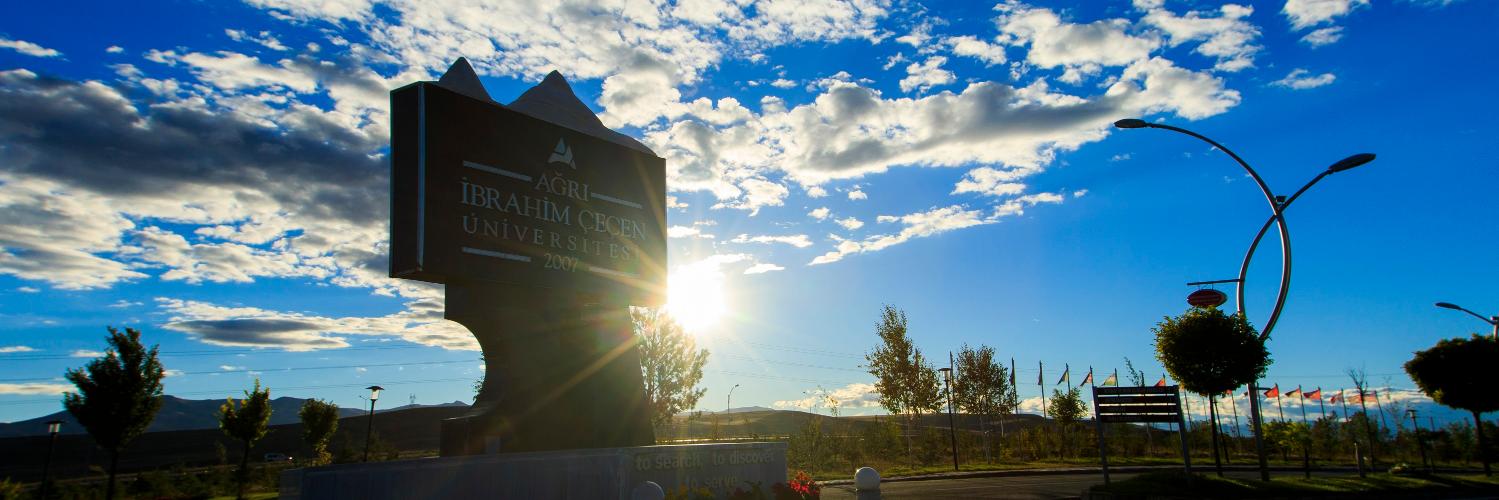 Ağrı İbrahim Çeçen Üniversitesi banner