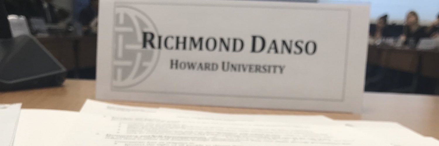 Richmond Danso, Ph.D. banner