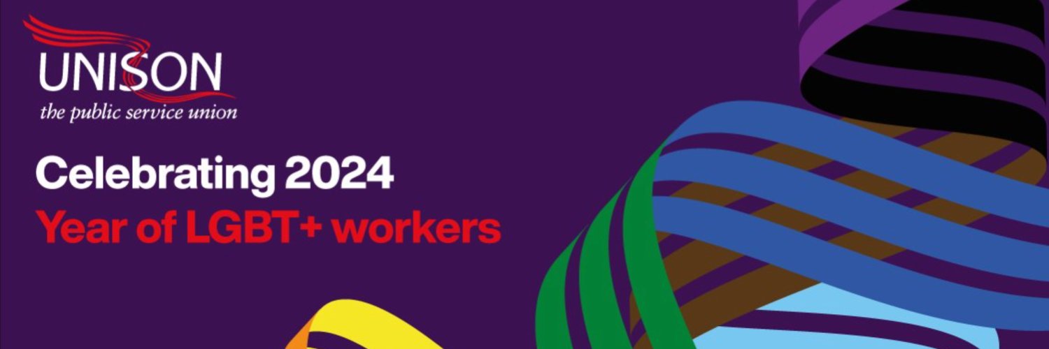UNISON LGBT+ banner