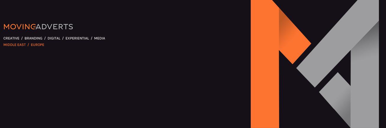 Moving Adverts banner