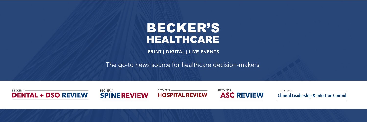Becker's Hospital Review Profile Banner