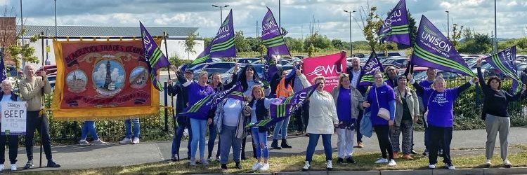 UNISON North West banner