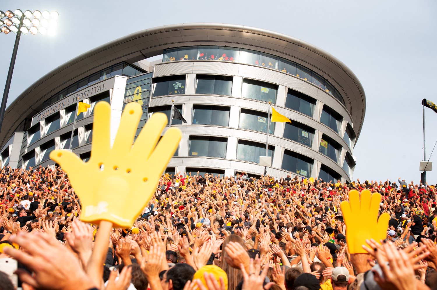 University of Iowa Center for Advancement's banner