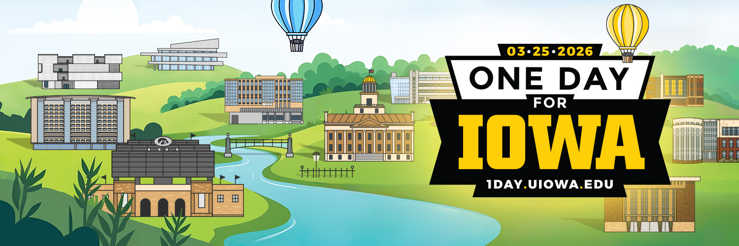 University of Iowa Alumni banner