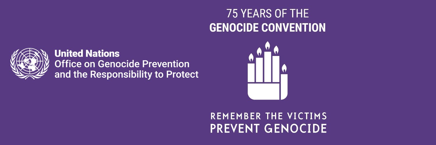 UN Genocide Prevention Profile Banner