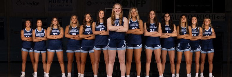 Magnificat Basketball banner