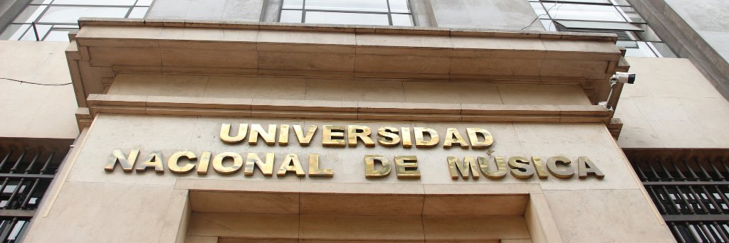 Universidad Nacional de Música de Perú banner
