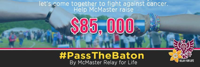 McMasterRelayForLife banner