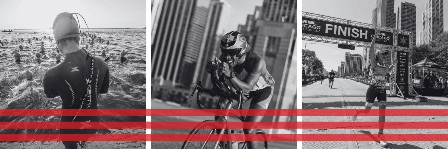 Chicago Triathlon banner